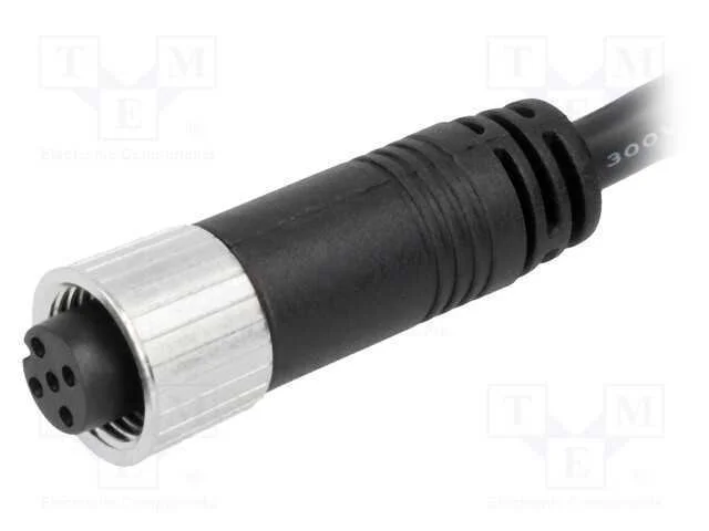 Ficha, M12, Pin: 5, Fêmea, Código A-Devicenet / Canopen, 1m, Ip68