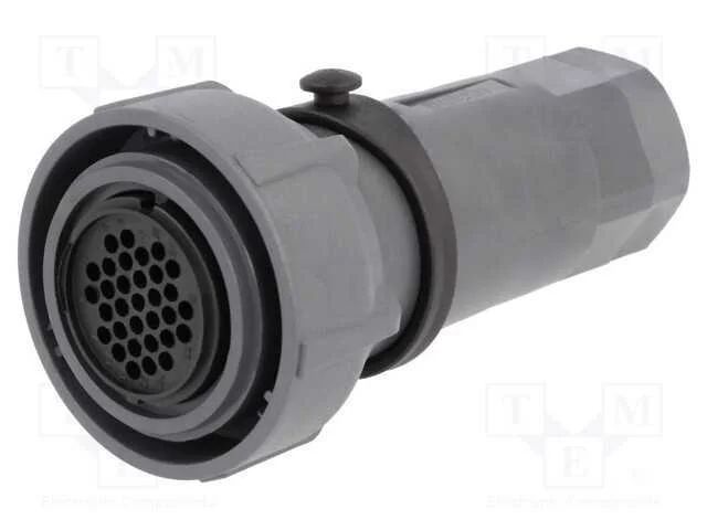 Conector: redondos, ficha, fêmea, PIN: 32, sem co.