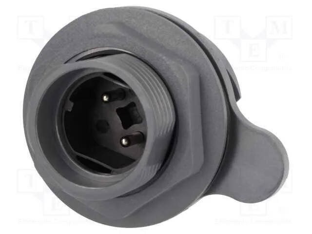 Conector: redondos, tomada, macho, PIN: 2, Buccan.