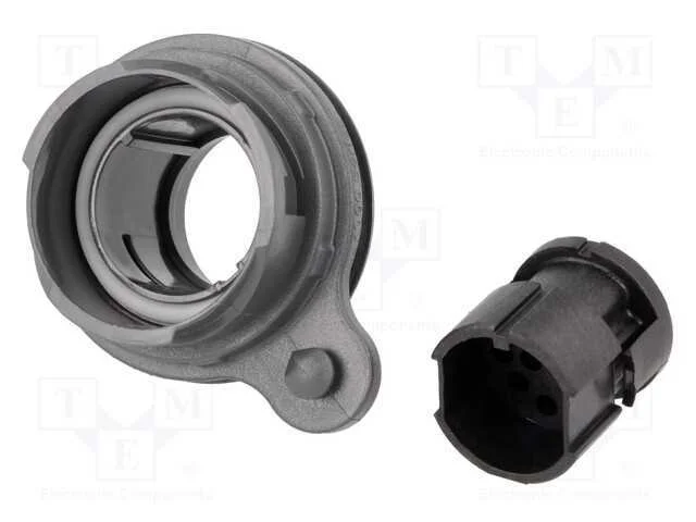Conector: redondos, tomada, macho, PIN: 10, sem c.