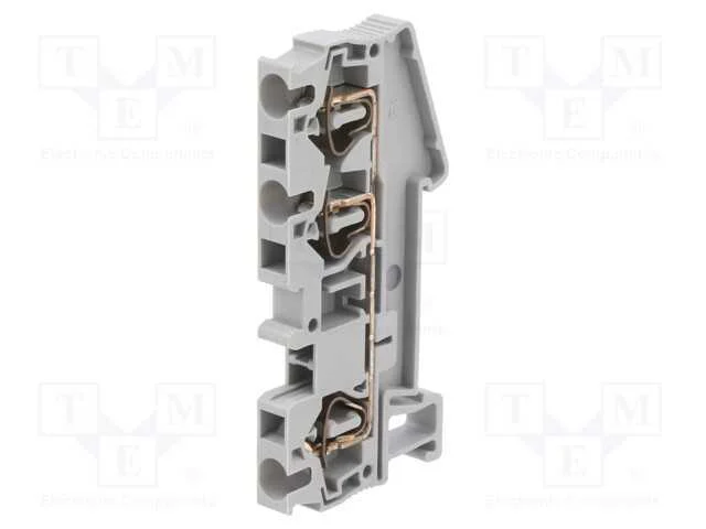 Conector: de carril, 0,08÷4mm2, faixas: 1, braçad.