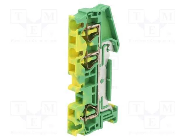 Conector: de Carril, St, 0,08÷4mm2, Faixas: 1, Braçadeiras: 3, Ts35