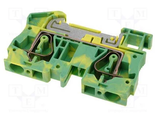 Conector: de carril, 0,2÷6mm2, faixas: 1, braçade.