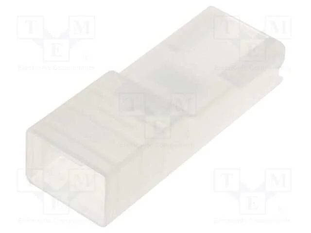 Cobertura do conector, macho, para conectores 6,3.