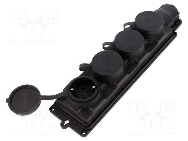 Conector: de alimentação, tomada, 2P+PE, 250VAC, .