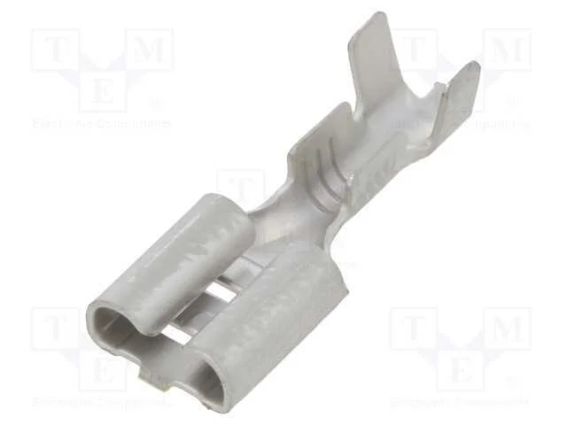 Conetor: plano, 6,3mm, 0,8mm, macho, 0,5÷2mm2, ce.