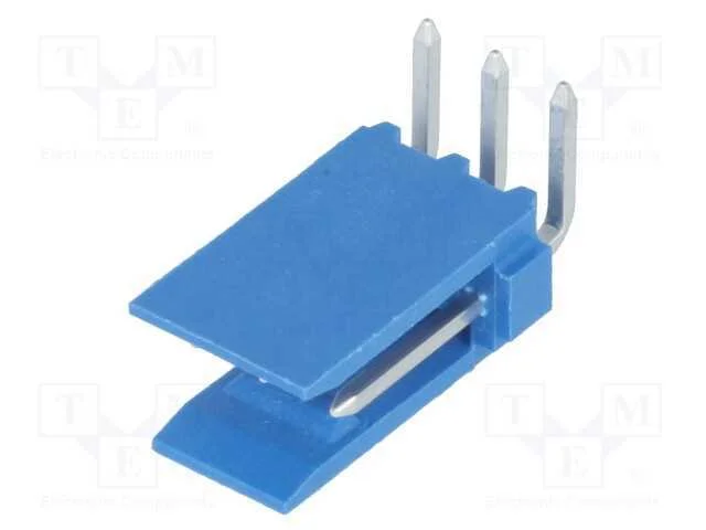 Tomada, Fio-Placa, Macho, He14, 2,54mm, Pin: 3, Tht, 3a, Estanhado