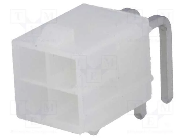 Tomada, Fio-Placa, Macho, Mini-Fit Jr, 4,2mm, Pin: 4, Tht, 13a