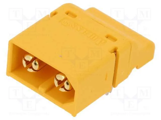 Tomada, de alimentação DC, XT60, macho, PIN: 2, p.