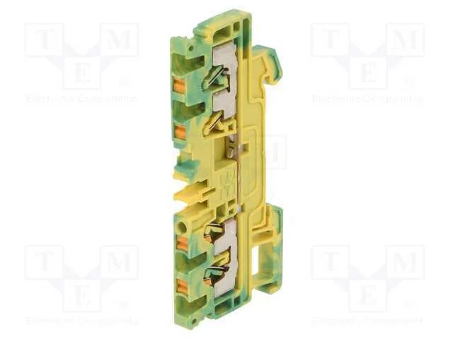 Conector: de carril, 2,5mm2, faixas: 1, braçadeir.
