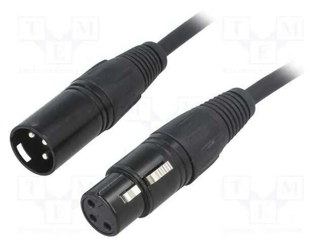 Macho-Fémea, Pin: 3, Cabo: Xlr-Xlr, 1,5m