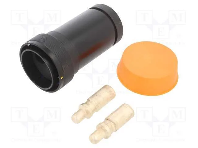 Conector: redondos, ficha, macho, PIN: 2, Buccane.