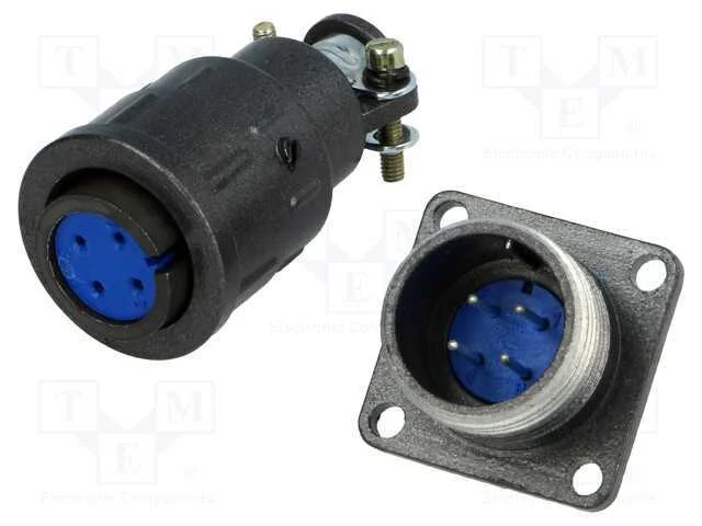 Conector: Redondos, Tomada,Ficha, Ds1110-06, Macho,Fêmea, Pin: 4