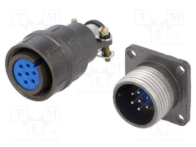Conector: redondos, tomada,ficha, DS1110-06, mach.