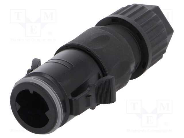 Conector: Redondos, Ficha, Cb, Macho, Pin: 4, Sem Contactos, Ip67