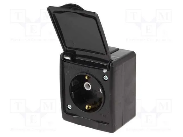 Conector: de alimentação, tomada, 2P+PE, 250VAC, .