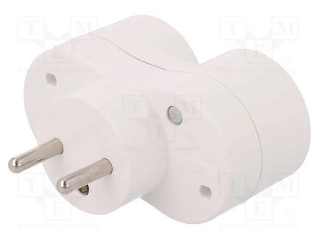 Conector: de alimentação, multiplicador, 2P+PE, 2.