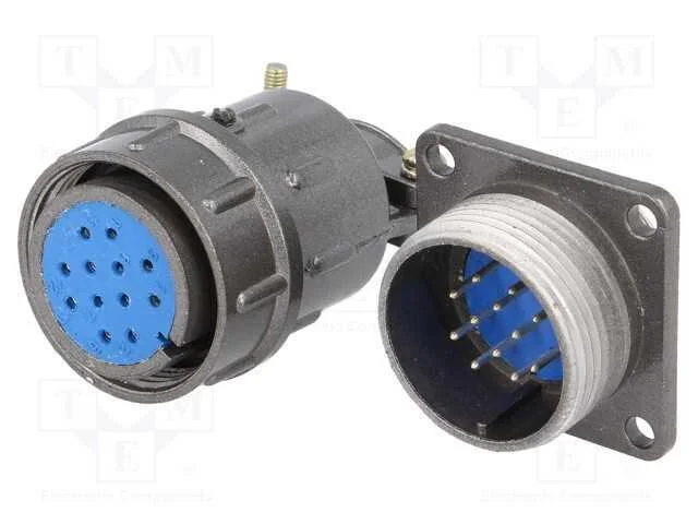 Conector: redondos, tomada,ficha, DS1110-07, mach.