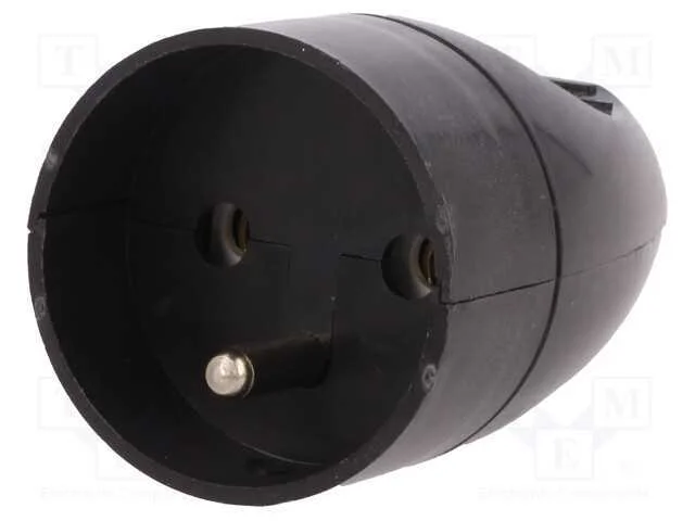 Conector: de alimentação, fêmea, tomada, 2P+PE, 2.