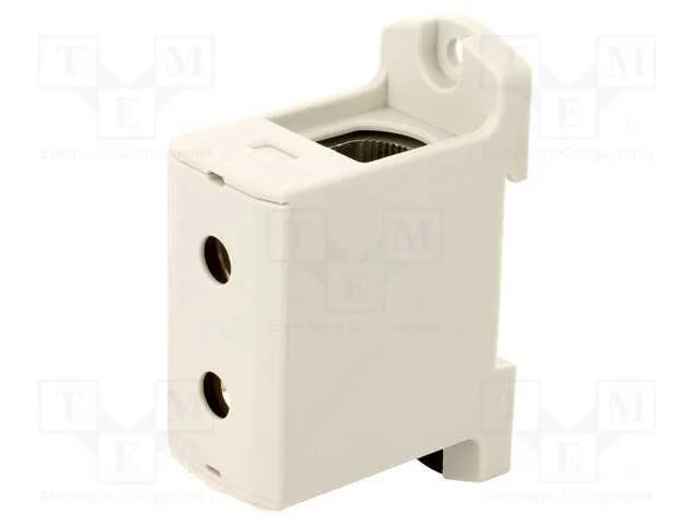 Conector: de Carril, 25÷150mm2, Faixas: 1, Braçadeiras: 2, Cinzenta