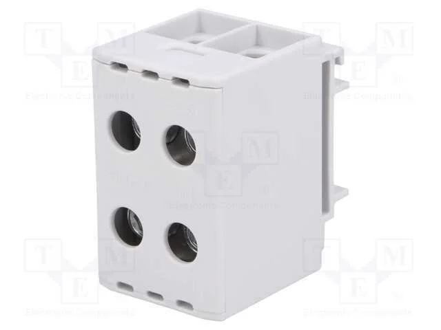 Conector: de carril, 1,5÷50mm2, faixas: 1, braçad.