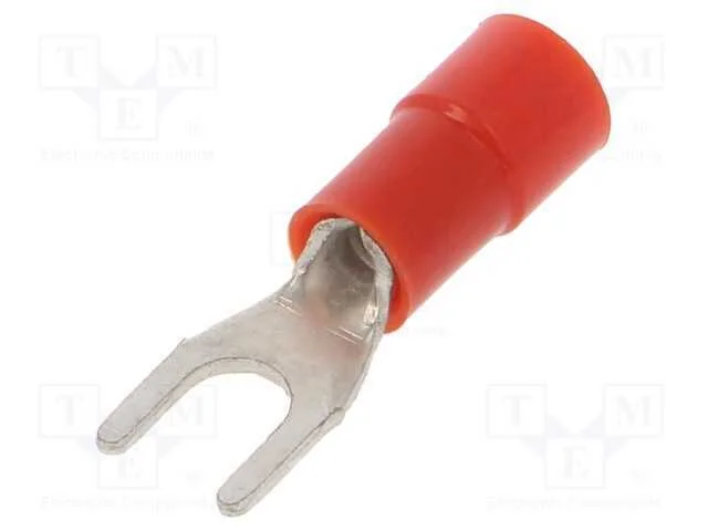 Terminal: terminal forquilha, M3,5, : 3,7mm, 0,25.