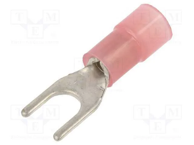 Terminal: terminal forquilha, M4, : 4,2mm, 0,25÷1.