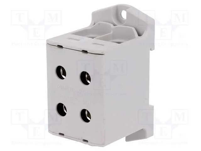 Conector: de carril, 6÷95mm2, faixas: 1, braçadei.