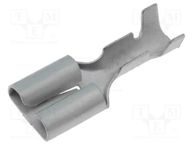 Conetor: plano, 6,3mm, 0,8mm, macho, 0,5÷2mm2, ce.