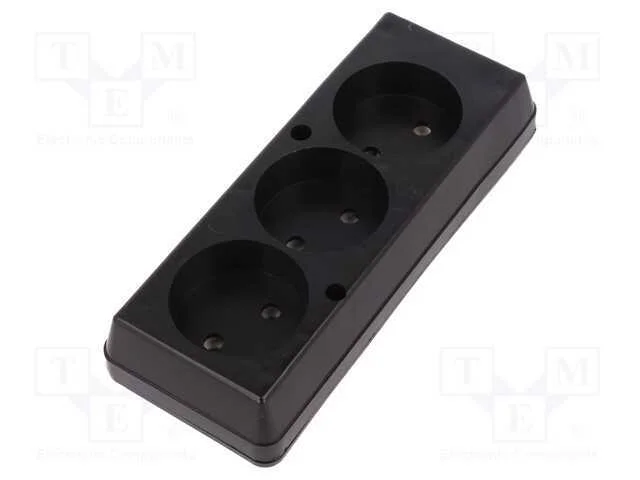 Conector: de alimentação, fêmea, multiplicador, 2.
