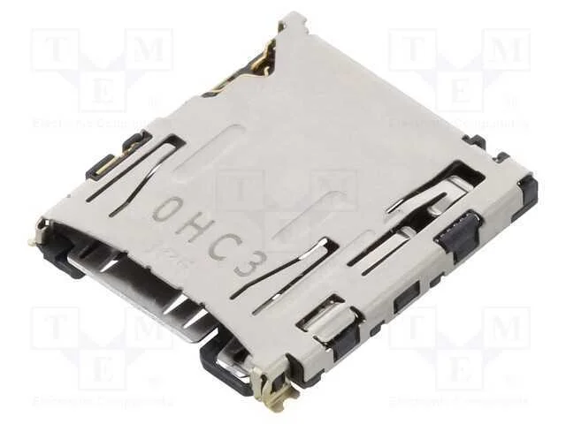 Conector: para Cartões, Microsd, Push-Push,Top Board Mount, Smt