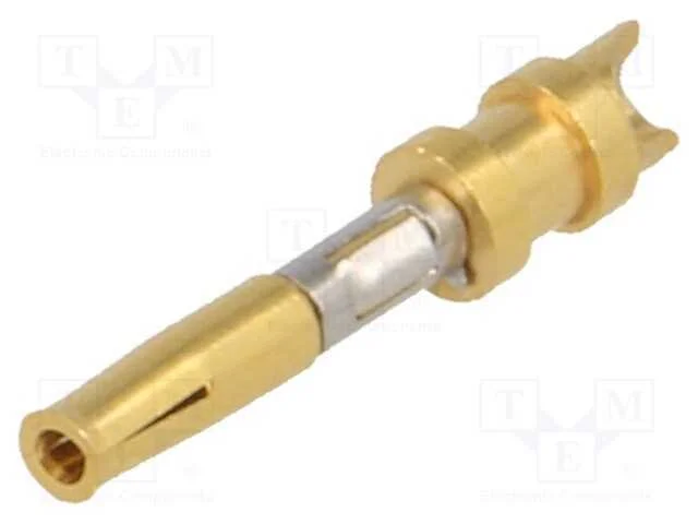 Contacto, fêmea, latão, niquelado, 20AWG÷18AWG, s.