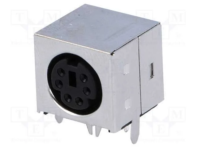 Tomada, Din Mini, Fêmea, Pin: 6, Tht, Angulares 90