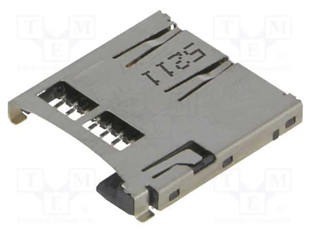 Conector: para Cartões, Microsd, Push-Push, Smt, Dourado