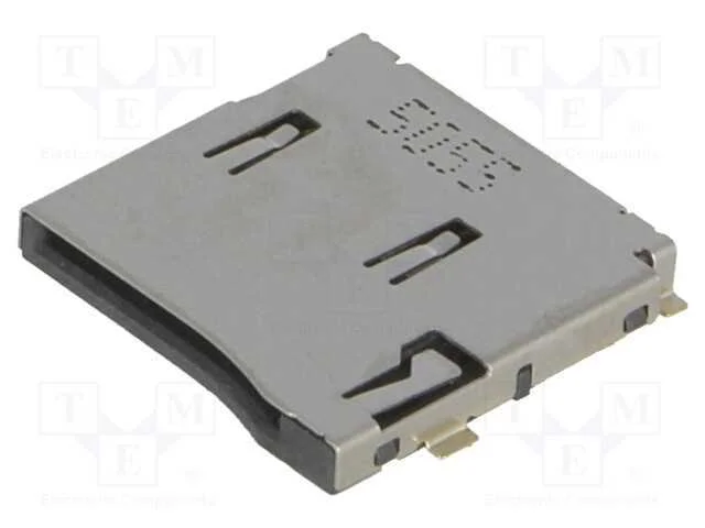 Conector: para Cartões, Microsd, Push-Push, Smt, Dourado