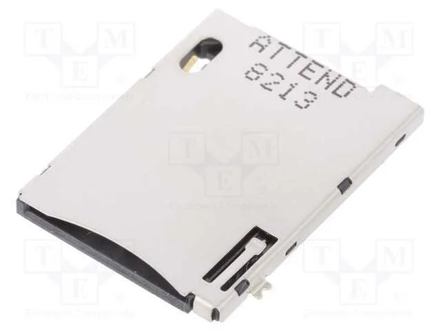 Conector: para Cartões, Sim, Push-Push, Smd, Dourado, Pin: 10(8+2)