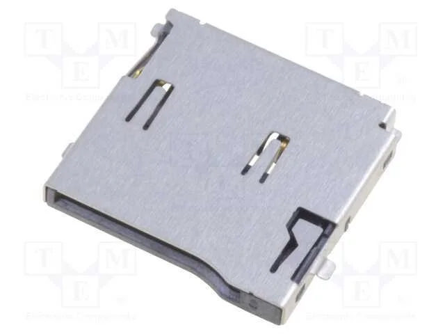 Conector: para Cartões, Microsd, Push-Push, Smt, Gold Flash
