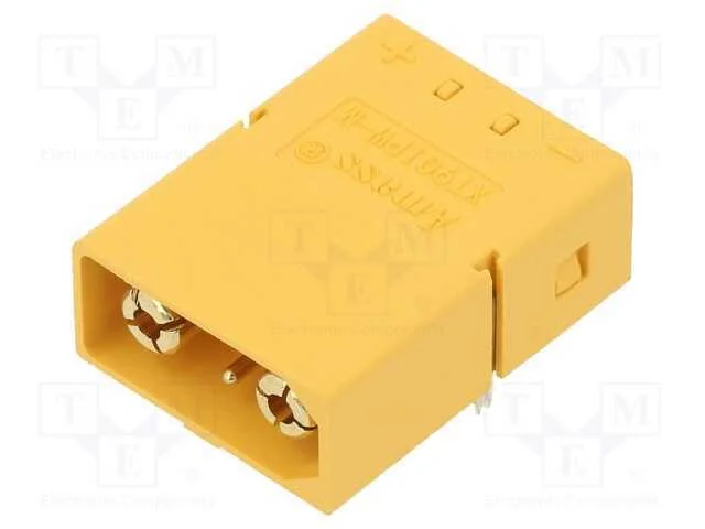 Tomada, de alimentação DC, XT90, macho, PIN: 4, p.