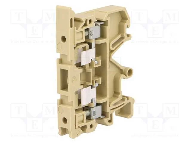 Conector: de Carril, 4mm2, Faixas: 1, Braçadeiras.