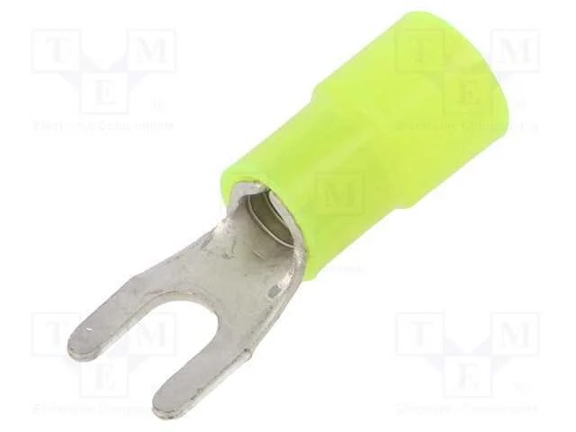 Terminal: terminal forquilha, M4, : 4,2mm, 4÷6mm2.