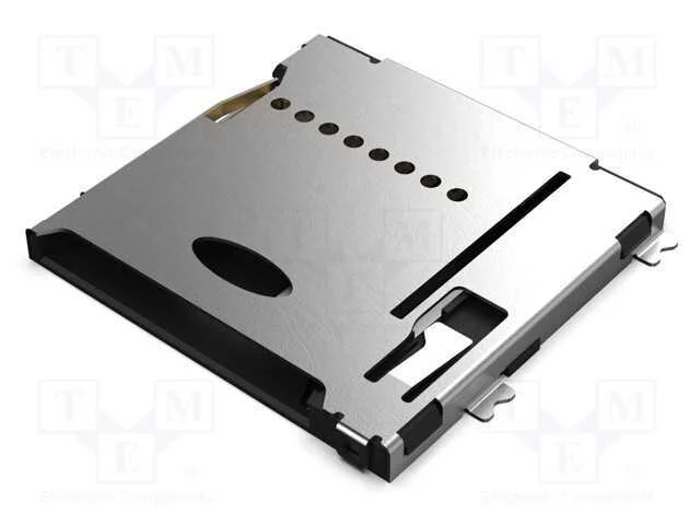 Conector: para Cartões, Microsd, Push-Push,Com Cavilha Elástica