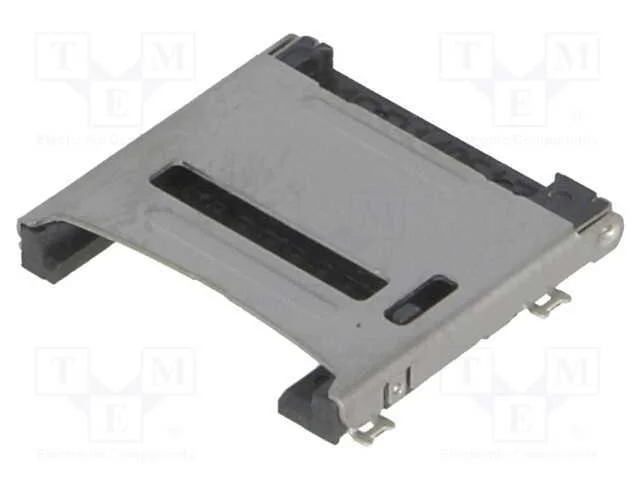 Conector: para Cartões, Microsd, Blindadas,Com Tampa Articulada