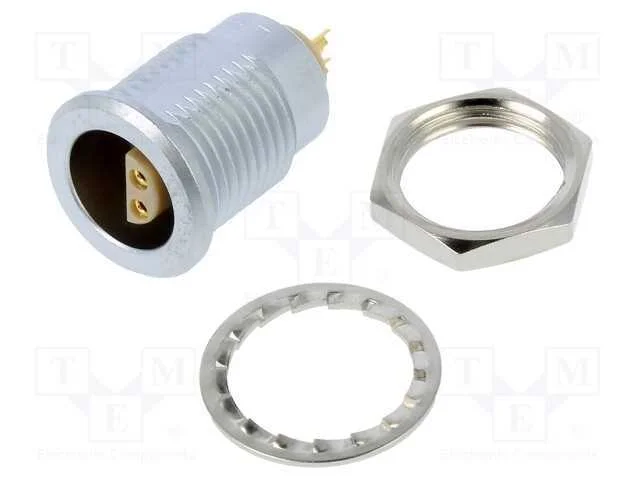 Conector: Redondos, 1s, Tomada, Macho/Fêmea, Pin: 3(2+1), Solda