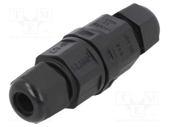 Conector: de Alimentação, Conector, 5a, Ip67, 250v, Faixas: 2