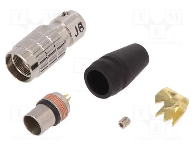 Conector: redondos, ficha, HR25, macho, PIN: 8, t.