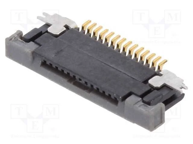 Conector: FFC/FPC, horizontais, PIN: 14, contacto.