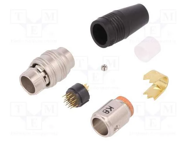 Conector: redondos, ficha, HR25, macho, PIN: 20, .