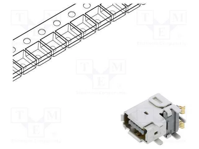 Conector: ix Industrial, tomada, IX, macho, PIN: .