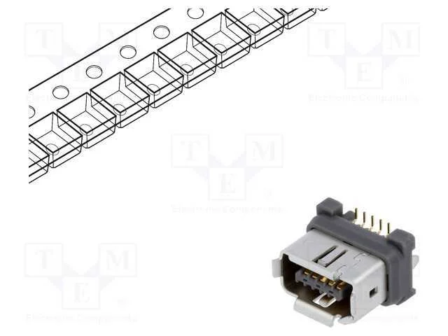 Conector: ix Industrial, tomada, IX, macho, PIN: .
