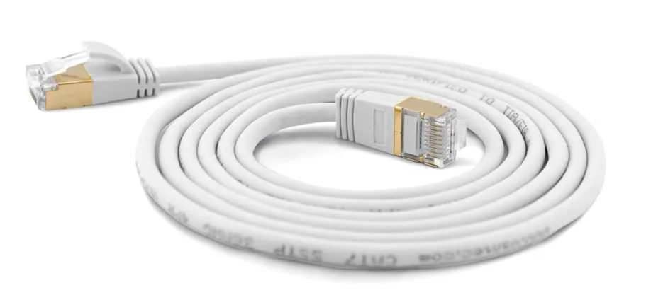 WANTEC 7117 CABO DE REDE BRANCO 1 M CAT7 S/FTP (S.